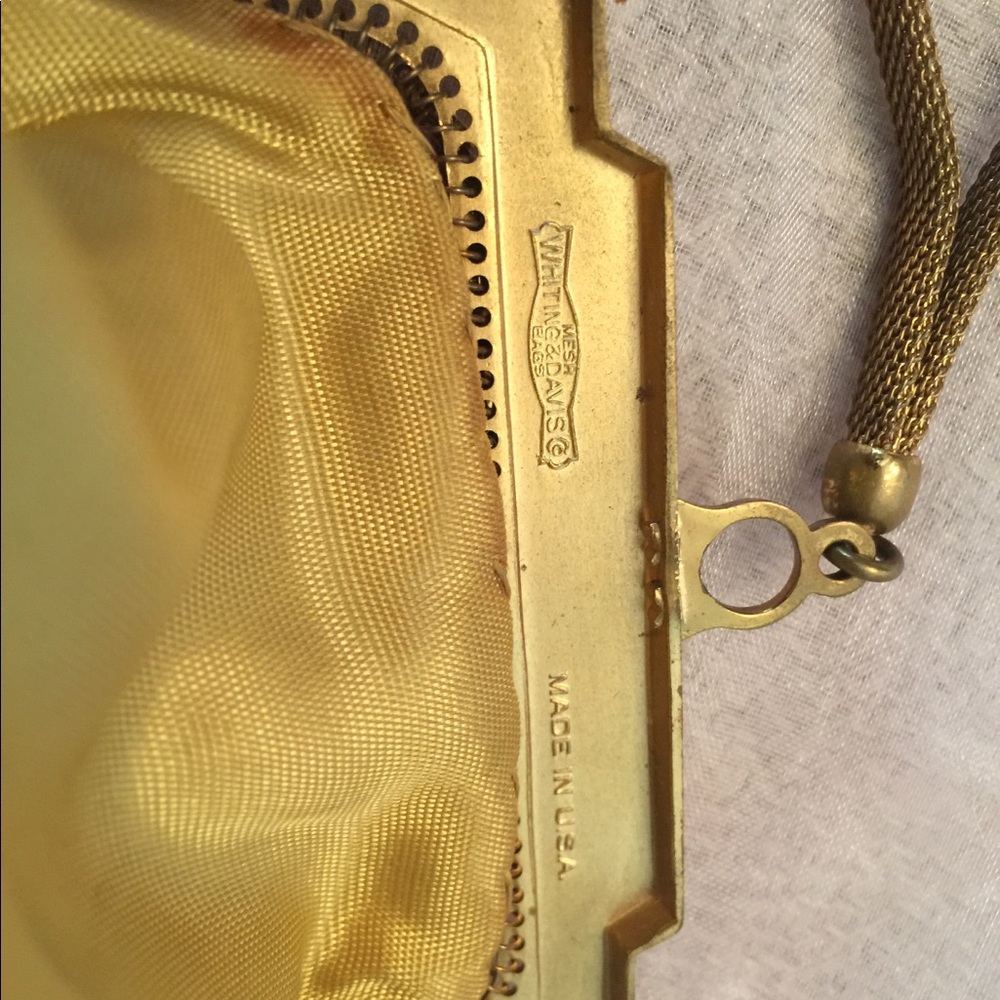 HOST PICK 🎉🎊Whiting & Davis Mesh Gold Bag! - Picture 5 of 6